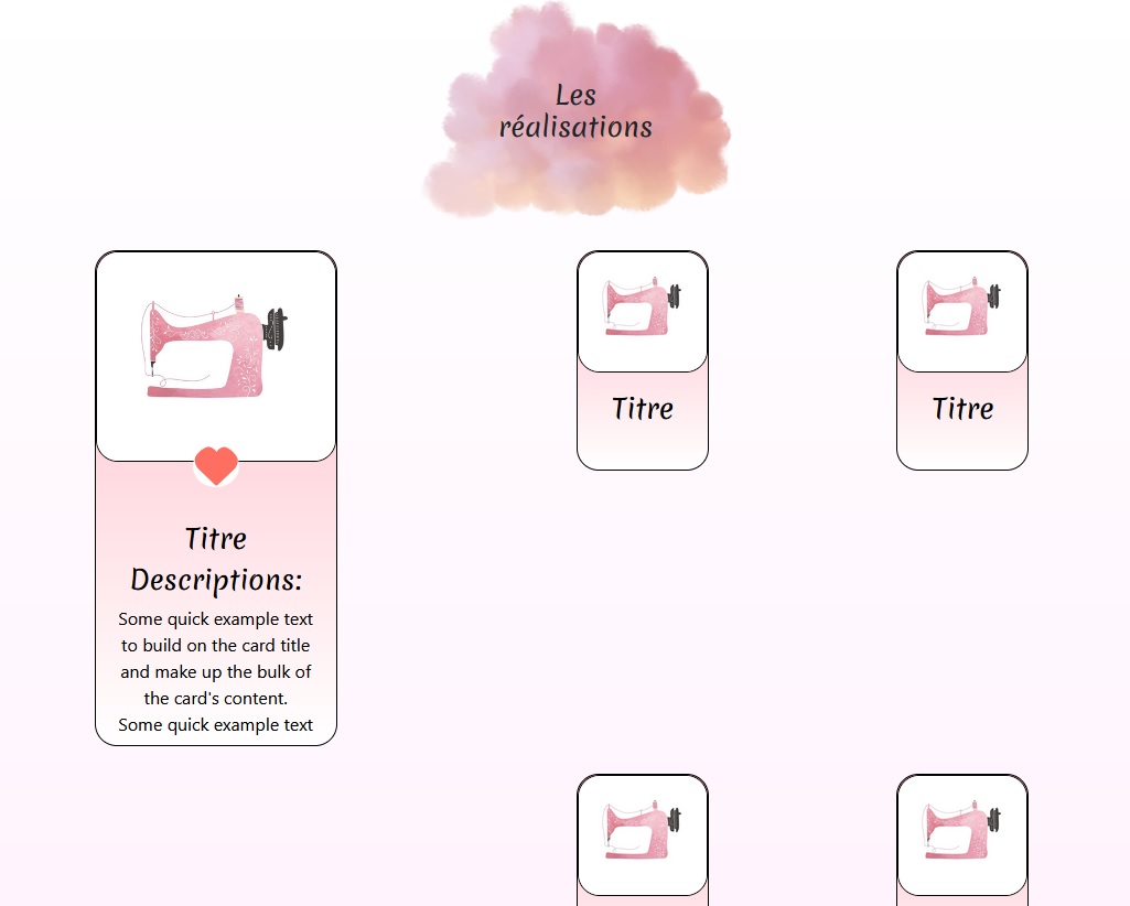realisations d'un site en groupe